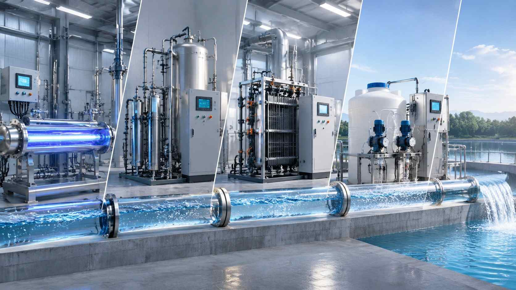 Water Disinfection Technology Comparison
