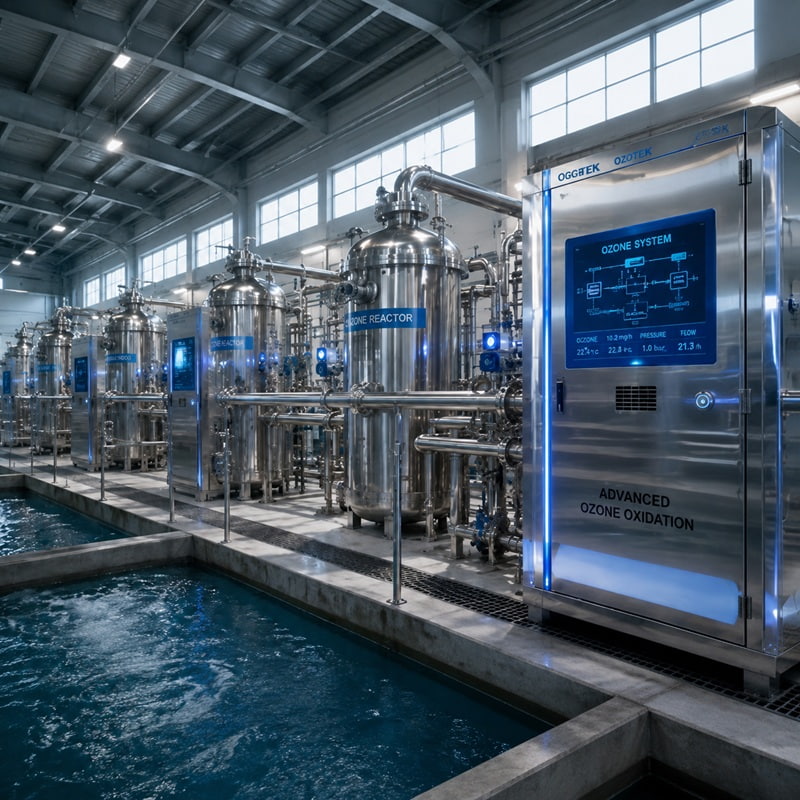 ¿Cómo garantizan los equipos industriales de ozono una oxidación segura y eficiente en las instalaciones modernas?