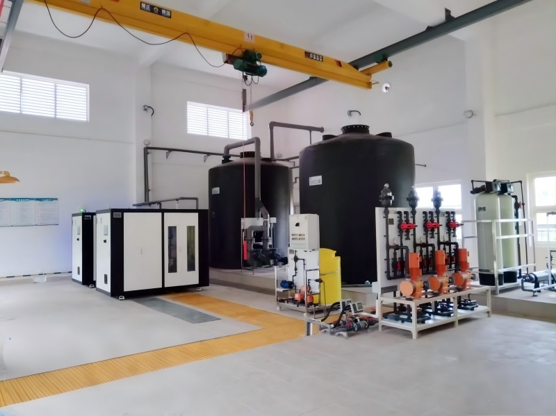 Proyecto de suministro de agua y recolección de aguas residuales de Henan - Generador de hipoclorito de sodio