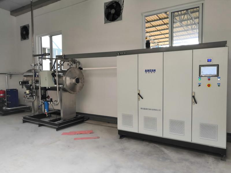 Generador de ozono para el tratamiento de aguas residuales de Petro China