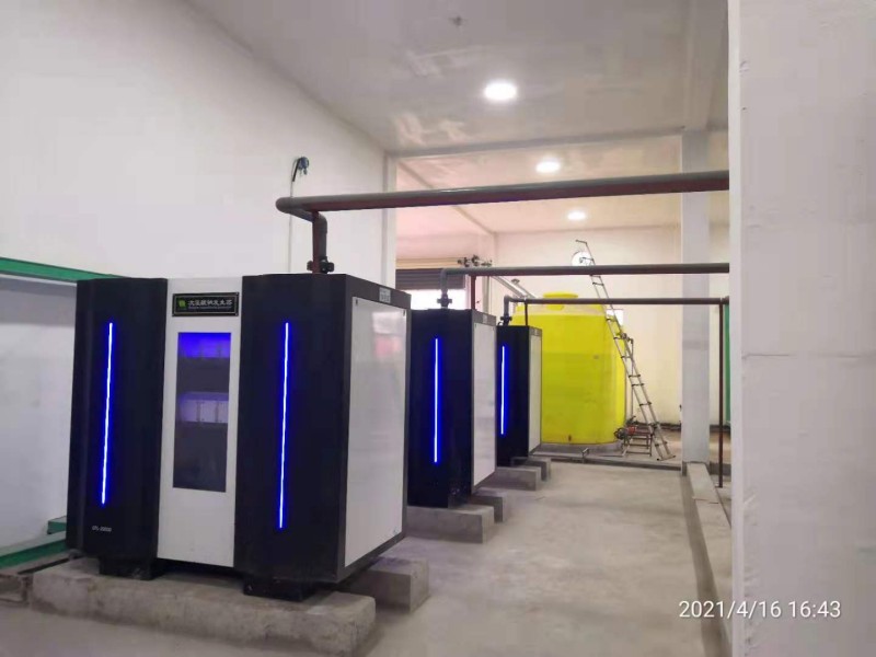 Desinfección de la planta de tratamiento de agua Jiangxi Jian - Generador de hipoclorito de sodio