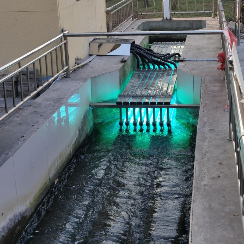 Sistema UV para la planta de tratamiento de aguas residuales de Shandong Linyi