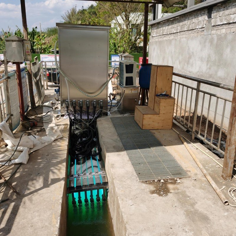 Sistema UV de la planta de tratamiento de aguas residuales de Yunnan